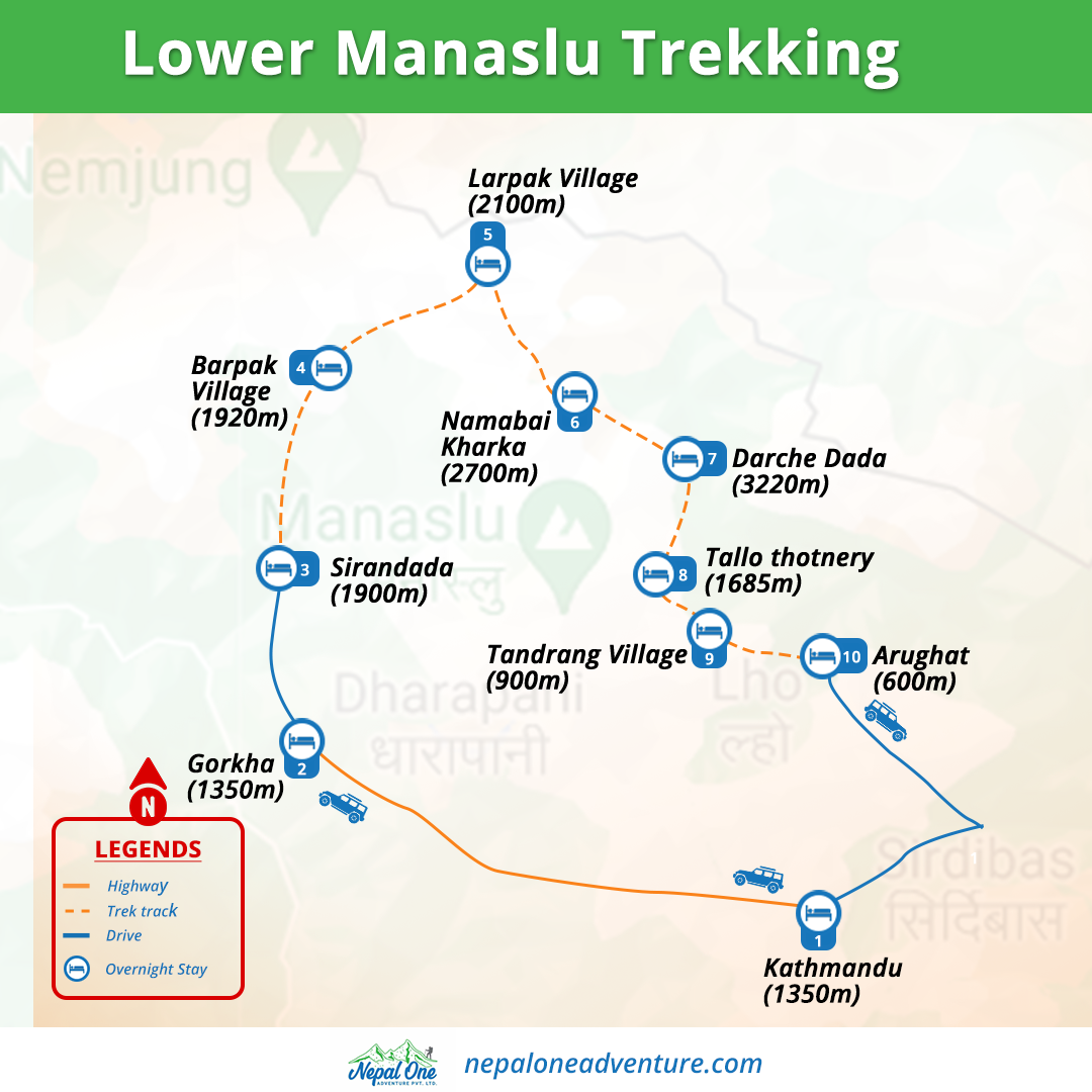 Lower Manaslu Trekking